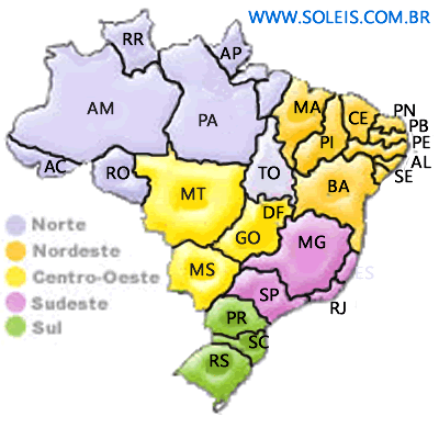 Mapa do Brasil